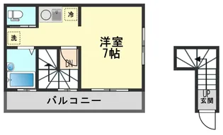 東京都葛飾区西新小岩5【アパート】の間取り