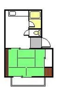 エスポワールゆとり【1】【2階】の間取り