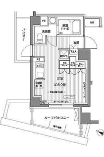 東京都文京区小日向4【マンション】の間取り