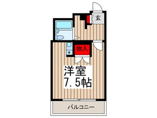 エレガンスシティ【1階】の間取り