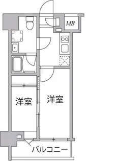 東京都江東区大島1【マンション】の間取り