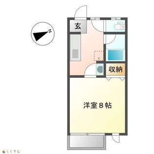 新潟県長岡市福山町【アパート】の間取り