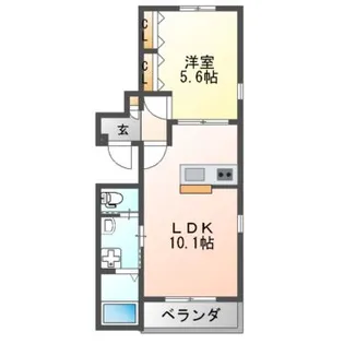 Pilar(ピラール)【2階】の間取り