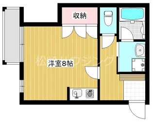グリーンヒルズ松ヶ丘【2階】の間取り