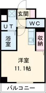 ラミューズ宇都宮ウエスト【5階】の間取り