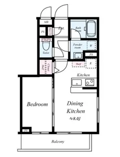 パティーナ練馬平和台【2階】の間取り