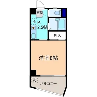 renatus 広岡【3階】の間取り