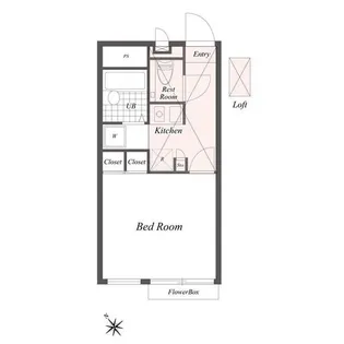 グランシエル【2階】の間取り