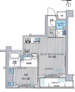 シエール自由が丘【3階】の間取り