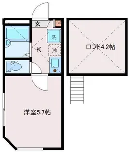 アンシャンテ東尾久【2階】の間取り