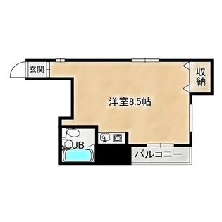 ハイツ大東【3階】の間取り