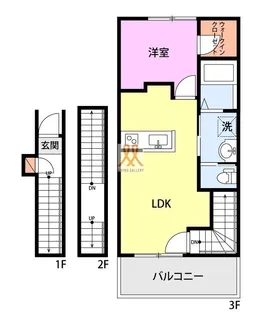 neo-ANEs【3階】の間取り