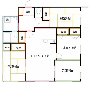 井の頭アルカディア【2階】の間取り