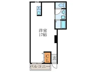 フォレスト山崎【1階】の間取り