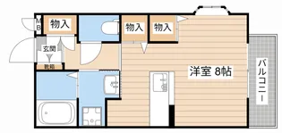 K・Village D棟【1階】の間取り