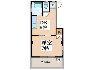 メゾン園【3階】の間取り
