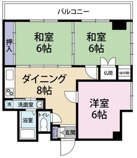 伊藤ハイム【3階】の間取り