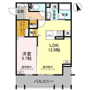 D-Radiante【2階】の間取り