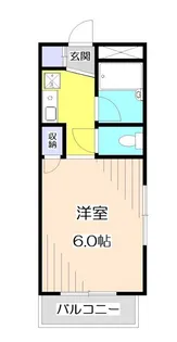 アドバンス泉町【2階】の間取り