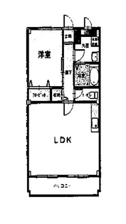 コリーヌ2番館【2階】の間取り