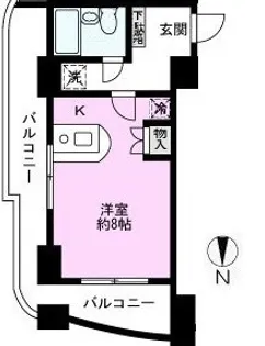 アネックス蒲生西町【6階】の間取り