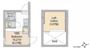 ソフィアフレッシュ【1階】の間取り