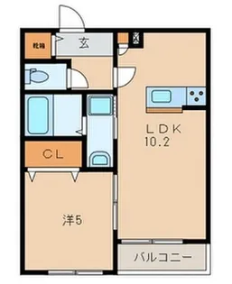 Seeds Garden【1階】の間取り