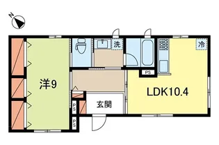 フォーサイド荻窪A棟【1階】の間取り