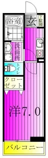 apartamento アリビオ柏【2階】の間取り