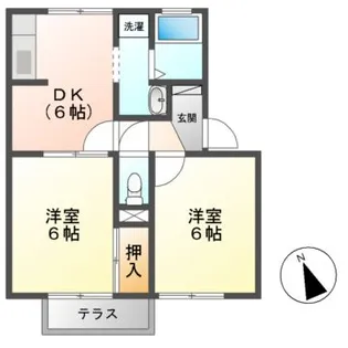 セリエ【1階】の間取り