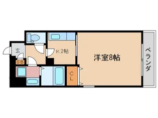 グラシアス【6階】の間取り