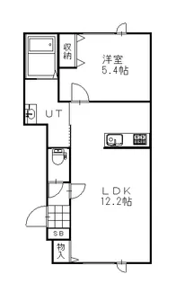 LIVE HILLS【1階】の間取り