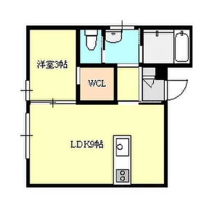 シャビーロック【1階】の間取り