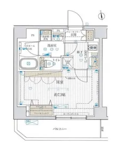 ブライズ神楽坂DUE【5階】の間取り