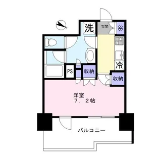 パークホームズラヴィアンコート【2階】の間取り