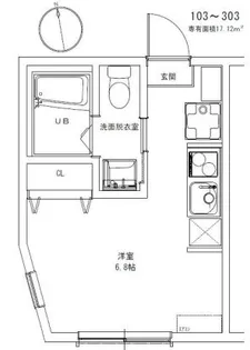 シャンファーレルリエ一之江ノース【2階】の間取り
