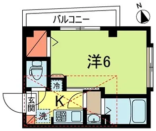モン・シャトー高円寺【3階】の間取り
