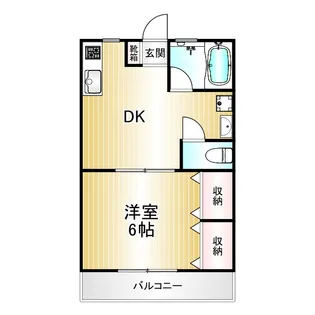 ユタカハイムIII【2階】の間取り