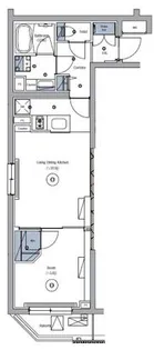 SYFORME NEXT IKEBUKURO WEST【3階】の間取り