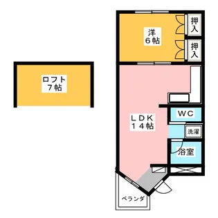 アーク・スポット【3階】の間取り