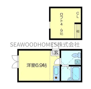 プリマ6番館【2階】の間取り