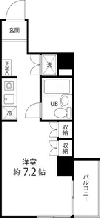 ドミトリー原町田【4階】の間取り