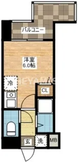 S-FORT長崎興善町【13階】の間取り