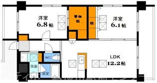 桜レジデンス【5階】の間取り