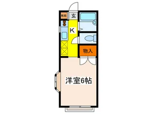 マ・シャンブル 摩夢【1階】の間取り