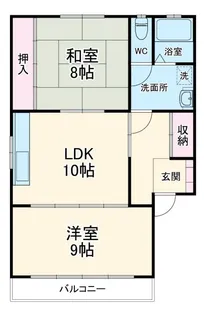 ウエステージI【1階】の間取り