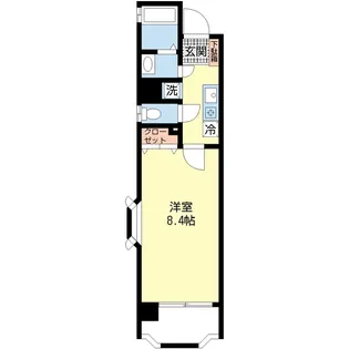 シェーネ・シュロス【4階】の間取り