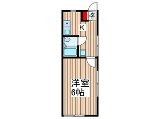 すみれハイツ【1階】の間取り