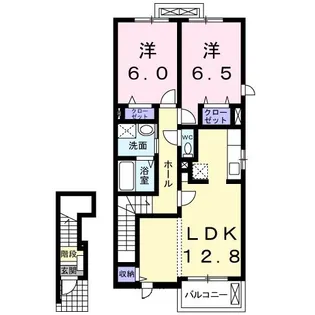 ルミエール【2階】の間取り
