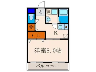 プロヴィデンス【2階】の間取り